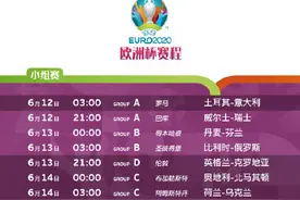收藏！最新欧洲杯赛程 来了图片