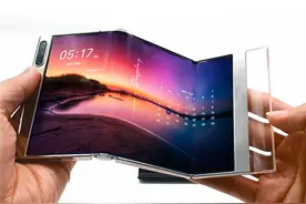 三星多款新品曝光：卷轴屏、双折叠手机 17寸折叠显示器图片