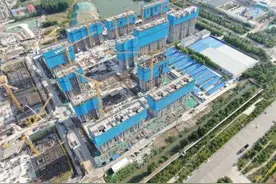 用双手建设家园，用汗水浇筑幸福：建证禹城棚改京台一期封顶图片