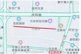 兰州三条道路停车泊位开始收费图片