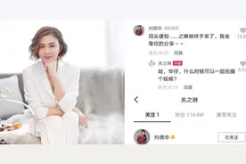关之琳开通短视频账号，唯一关注是刘德华！华仔用歌词表达支持图片