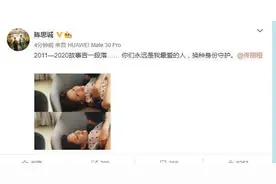 陈思诚520宣布与佟丽娅离婚：换种身份守护图片