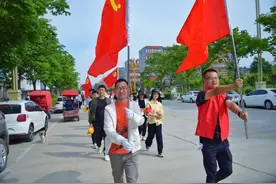 华州区高塘镇组织开展“党史学习 重走红色路”活动图片