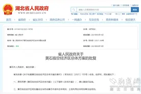 《黄石临空经济区总体方案》获湖北省政府批复图片