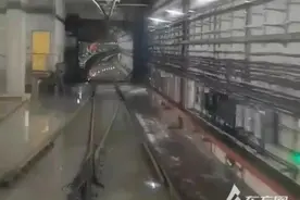 上海地铁15号线桂林路站涌入大量水流，运营延误超3小时，官方情况说明→图片