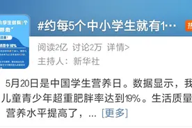 肥胖近2成！我国约每5个中小学生就有1个“小胖墩”，这三个方面值得注意图片