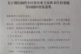 河北廊坊“坟景房”事件追踪：当地政府承诺明年6月底前完成迁坟图片