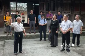 作家采风团走进永泰庄寨 助力福州古厝大型征文活动图片