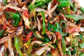 大厨不会告诉你的辣椒炒小鱼干小窍门图片