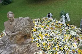 袁老走好丨昨夜西南大学附近花店的菊花被买光 许多校外人士请在校学生代献花图片