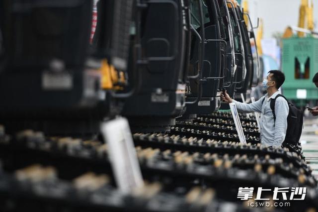工程机械长沙展图片