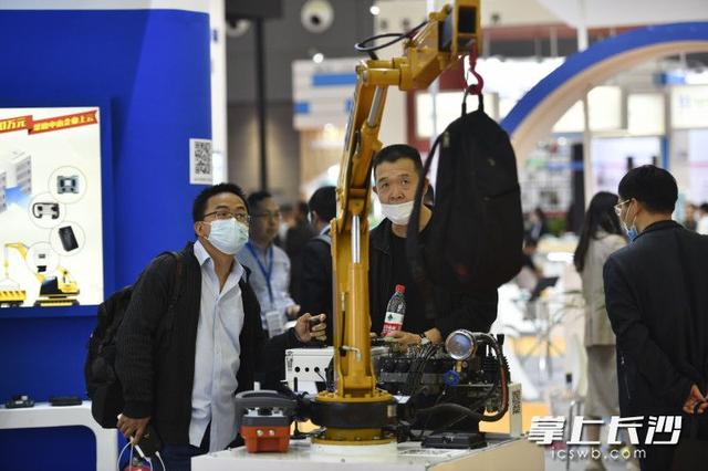 工程机械长沙展图片