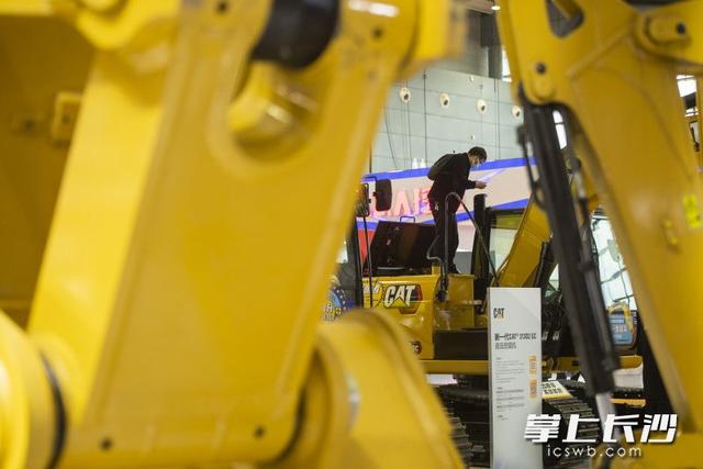 工程机械长沙展图片