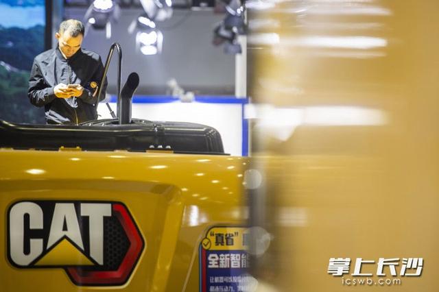 工程机械长沙展图片