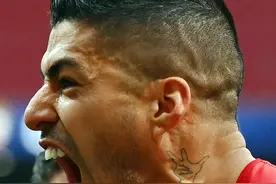 苏亚雷斯，一口“咬住”西甲冠军图片