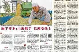 闽宁样本：山海携手 荒滩变热土图片