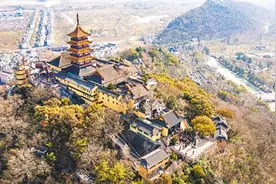 漫步狼山图片
