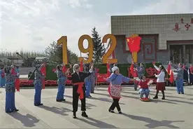 红歌联唱颂党恩党史教育润心田图片