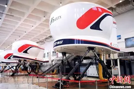 首台“中国制造”737 MAX全动飞行模拟机通过过渡C级鉴定图片