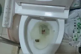 恶心！沪上一小区污水管出现问题 低层居民家中污水反喷马桶反水图片