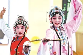 青山绿水 玉笛轻飏重霄九 姹紫嫣红 昆曲流韵小牡丹图片