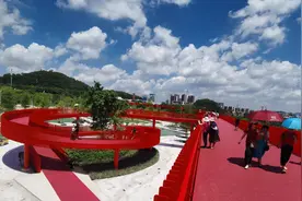 深圳光明不只有乳鸽，还有一座很有特色的网红公园——红桥公园图片