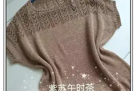 橡树山：从下往上织的女士棒针套头衫（有编织图解）图片