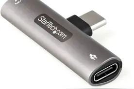StarTech.com推两款USB-C转接头 可实现边听歌边充电图片