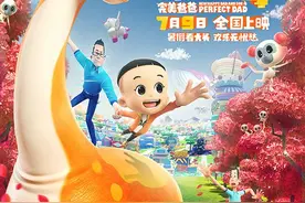 坠入科幻世界，动画电影《新大头儿子和小头爸爸4》曝预告图片
