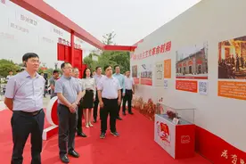 新乡医学院三全学院启动党史学习教育大型主题展览图片
