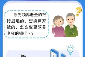 领养老金的银行卡需要变更如何操作？来看攻略图片