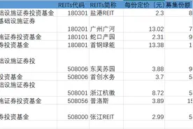 超级火爆！9只公募REITs价格出炉，机构网下平均8倍认购，个人还有机会抢到吗？图片
