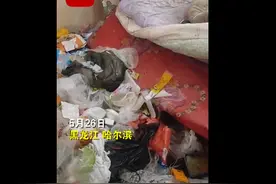 女生出租屋内垃圾堆成山，还躲进衣柜不见房主，网友：这咋住得下去？图片