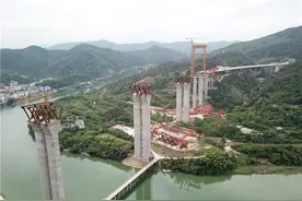 “沿着高速看福建”（四） 莆炎高速“超级工程”沙溪大桥有望今年年底前通车图片