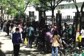 2021年兰州市中考体育开考图片