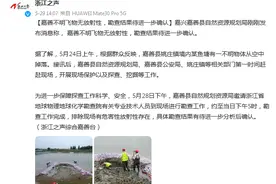 浙江嘉善：不明飞物无放射性，勘查结果待进一步确认图片