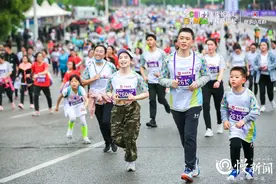 重马首次设立亲子跑主题活动 专家：家长可积极参与、量力而行图片