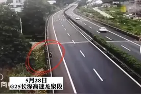 高速上争吵，妻子被丈夫赶下车，抱孩子哭着走了2公里图片