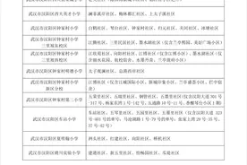 速看！汉阳区发布2021年义务教育段公办学校对口服务范围图片