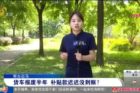 货车挂靠公司，报废半年多补贴款却不见影，负责人说法前后矛盾视频封面