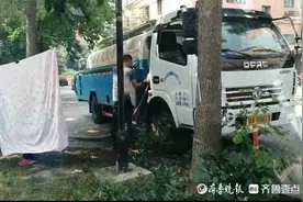 “救命水”被偷？济南一小区消防栓被私自启用，物业公司回应图片