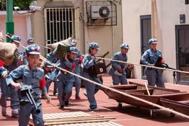 “四渡赤水”、“飞夺泸定桥”……上海这所小学的“红军课”真是动足了脑筋图片