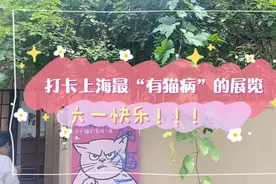 六一快乐！打卡上海最“有猫病”的展览，你见过在猫抓板上画画吗？图片