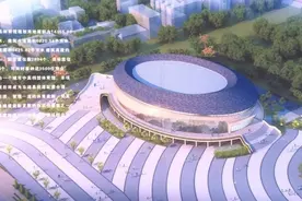河源东源县体育馆有望今年底建成并交付使用图片