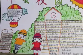 校园安全手抄报大赛继续！孩子们都老有才了……图片