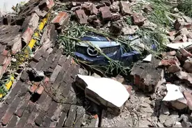 围墙倒塌砸烂停靠汽车，长沙市民维权一个月遇尴尬：都说“这墙不是我的”图片