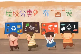 垃圾分类“画”出来，到你家娃一展身手的时刻了！图片