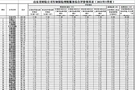 山东车主：来看一季度车险理赔哪家强！安盛天平第一，中航安盟垫底图片