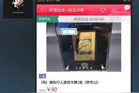 安徽滁州市法院被执行人拍卖 游戏王20周年纯金青眼白龙只要80元？图片