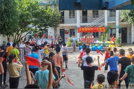 广西中烟柳州卷烟厂政工工会小组到特教学校送祝福图片